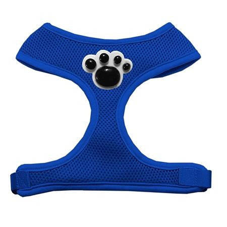 Black Paws Chipper Blue Harness Large