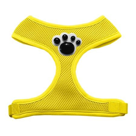 Black Paws Chipper Yellow Harness Large