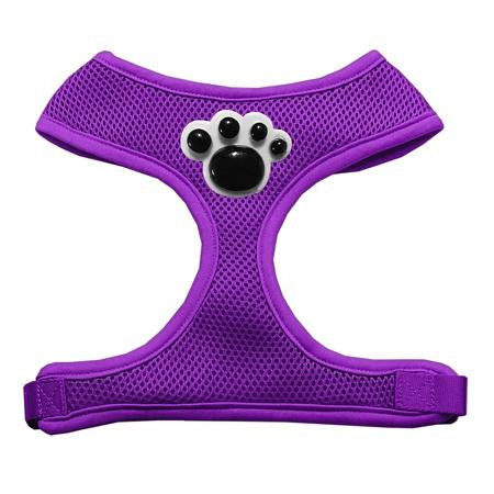 Black Paws Chipper Purple Harness Small