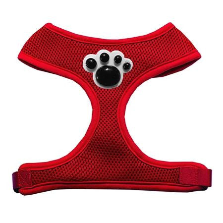 Black Paws Chipper Red Harness Small