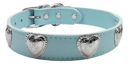 Western Heart Leather Baby Blue 22