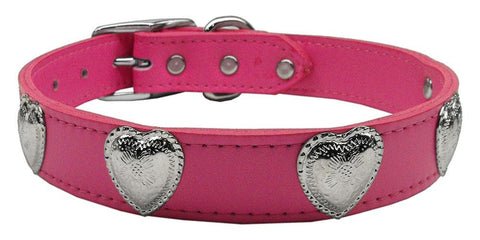 Western Heart Leather Pink 26