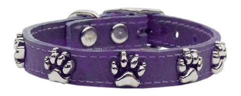 Faux Ostrich Paw Leather Purple 18