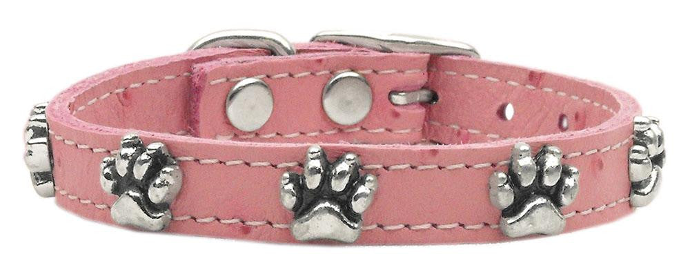 Faux Ostrich Paw Leather Pink 24