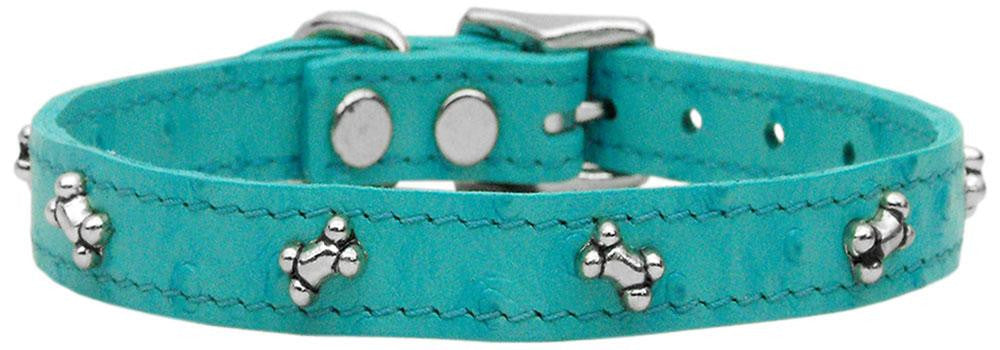 Faux Ostrich Bone Turquoise 18