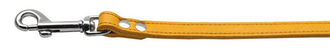 Fashionable Leather Leash Mandarin 3-4'' Wide