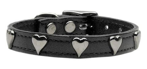 Heart Leather Black 10