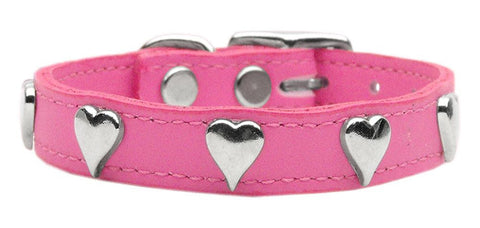 Heart Leather Pink 12