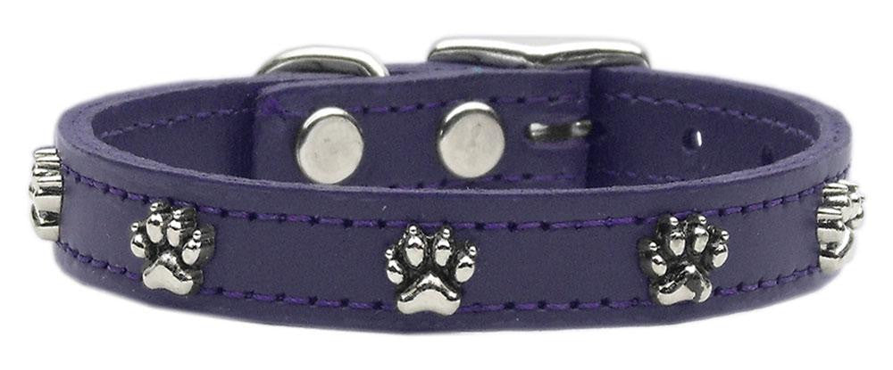 Paw Leather  Purple 12