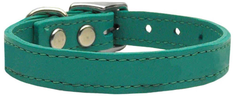 Plain Leather Collars Jade 10