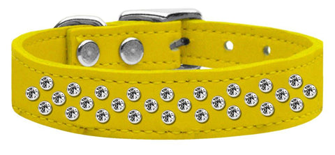 Sprinkles Clear Crystal Leather Yellow 16