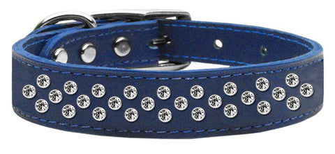 Sprinkles Clear Crystal Leather Blue 20