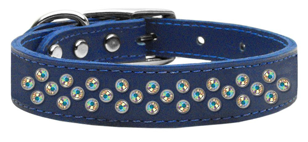 Sprinkles AB Crystal Leather Blue 16